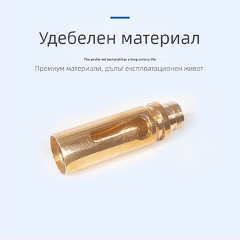 Латунен държател за писалка с CNC прецизна обработка на метални части