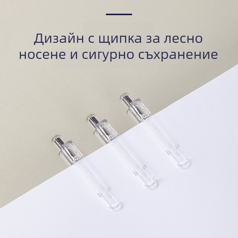 Deli SA575 гел писалка 0,5 мм, черна, с гумена ръкохватка за плавно писане