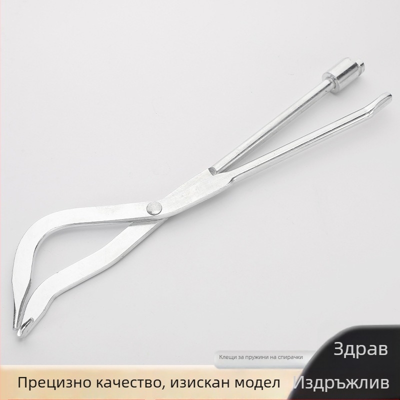 Инструменти за барабанни спирачки: щипки за пружини, щипки за демонтаж на пружини, инструменти за демонтаж и монтаж на барабанни спирачни обувки, инструменти за настройване и ремонт на барабанни спирачки