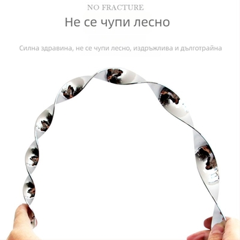 Fu Li градински инструмент за отблъскване на птици със спирална рефлекторна пръчка и мигащо устройство за изплашване