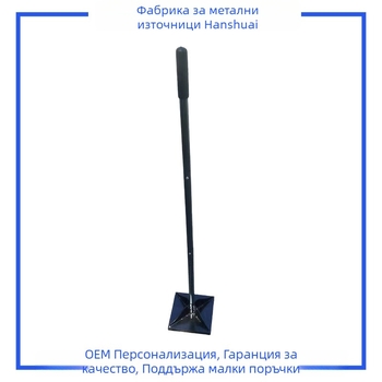 Градински компактор за почвата с разглобяем прът