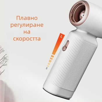 Нов мини USB ръчен вентилатор за къмпинг, с интегрирана функция духане и всмукване, преносим турбо вентилатор