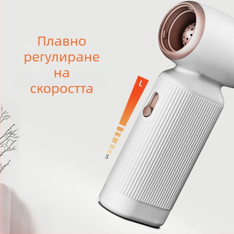 Нов мини USB ръчен вентилатор за къмпинг, с интегрирана функция духане и всмукване, преносим турбо вентилатор