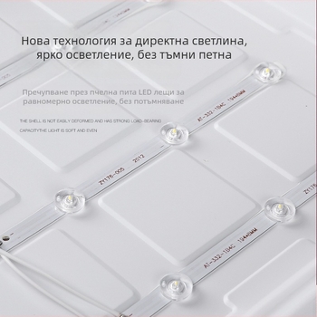 Интегриран таван LED плосък панел 600x1200 мм, вградена дъска за гипсова минерална вата 30x120