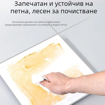Jiamei LED плосък панел за таван 300x300, вградена светлина за офис