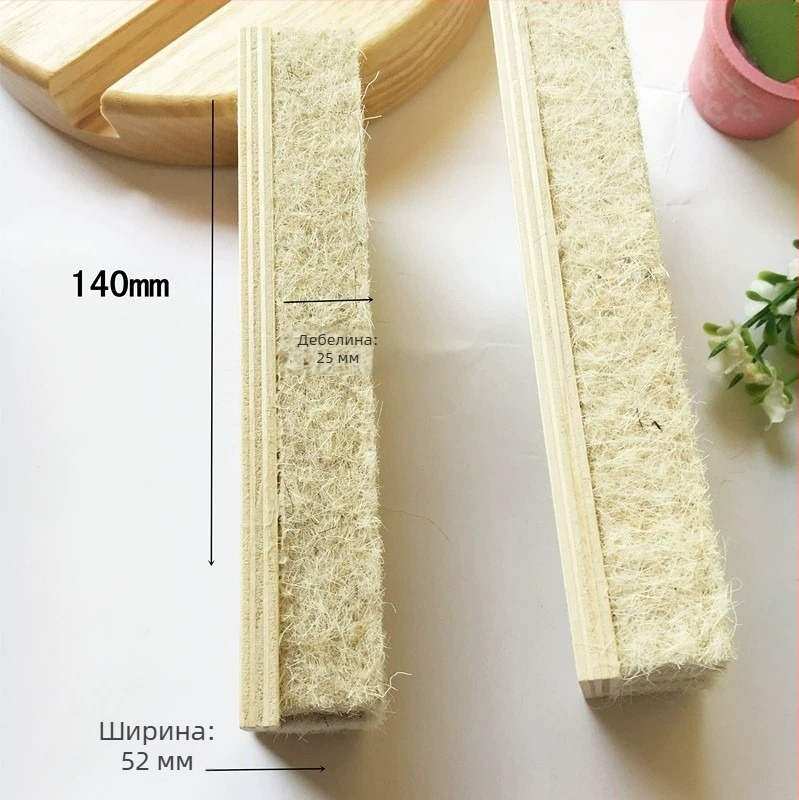 Фетрова гумичка за дъска от вълнен филц, устойчива, без прах, за учебни дъски