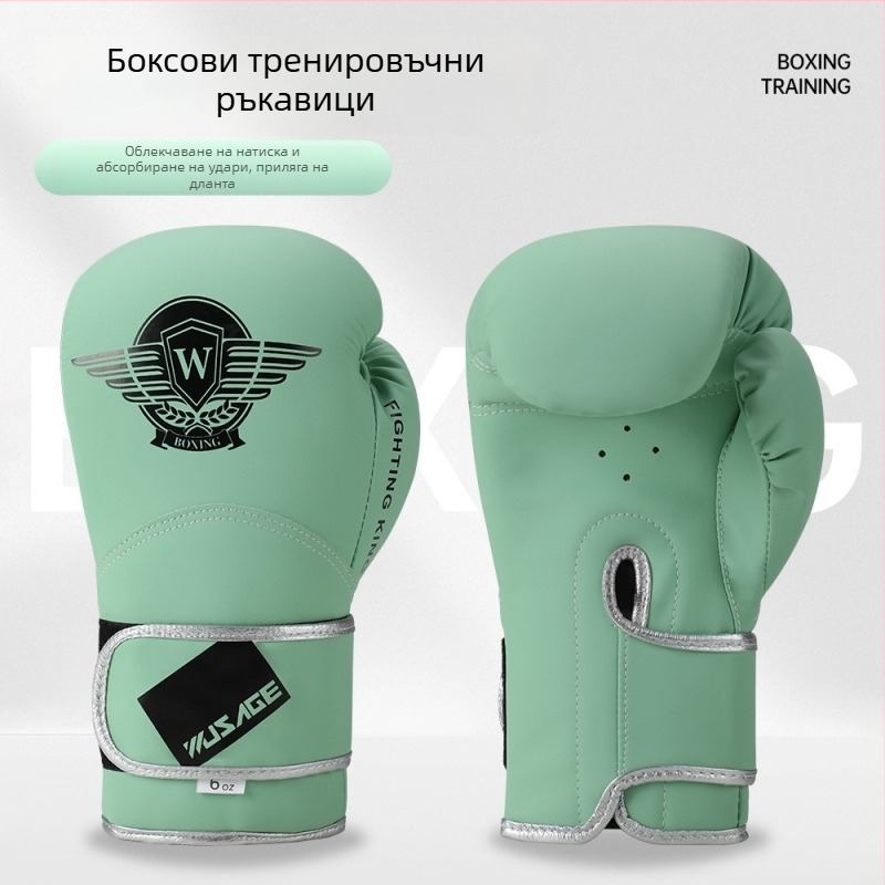 Професионални боксови ръкавици за възрастни и деца за Muay Thai, Sanda и тренировки (6–12 oz)