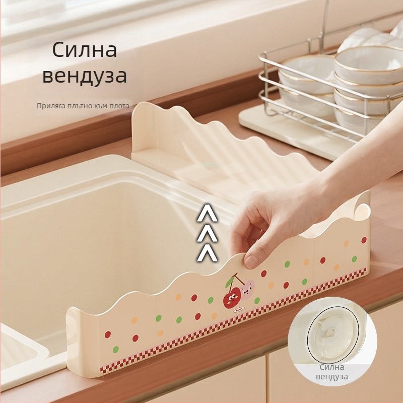 Нов модел преграда за пръски вода за кухненска мивка, баня и мивка за пране