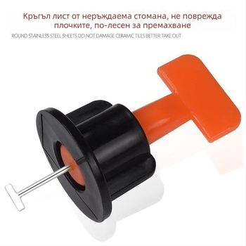 Кръстовидни клипове за нивелиране на плочки – пластмасова система за фуги на пода