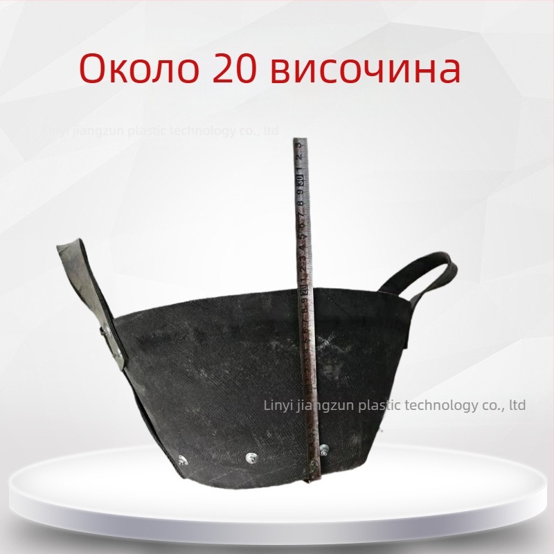 Голяма дебела гумена кофа за бетон за строителни обекти, водоустойчива бетонна форма