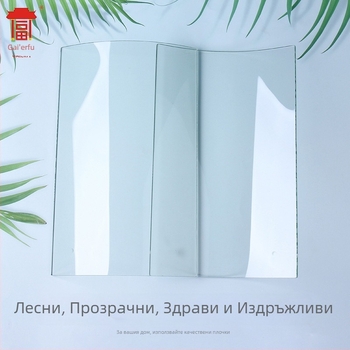 Прозрачен осветителен панел с мотив стъклена плочка за слънчев салон и автомобилен навес