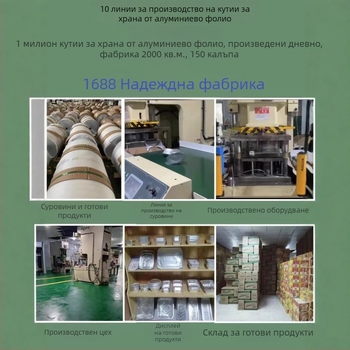 Еднократен удебелен рулон алуминиево фолио, хранително качество за фурна, устойчив на високи температури за барбекю