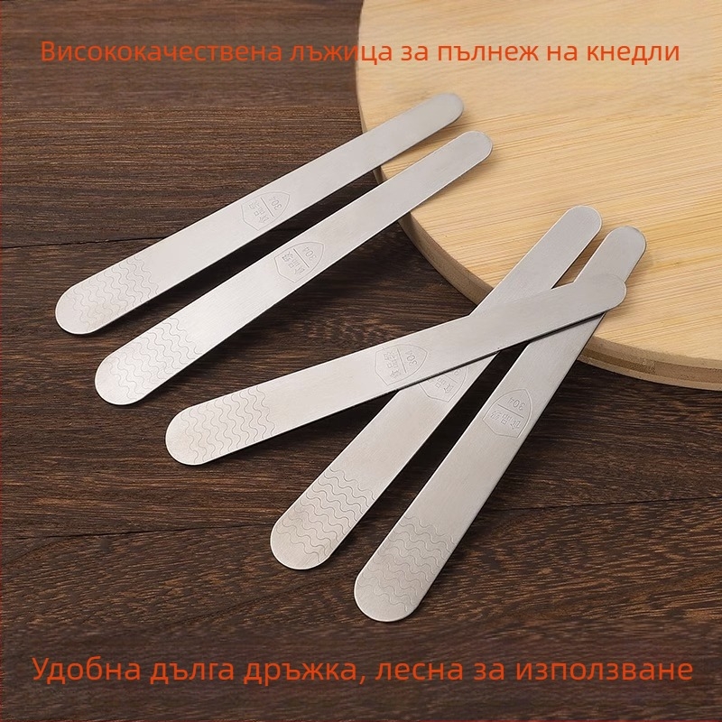 Лъжичка за пълнене на кнедли и пелмени, універсална лъжица за разбъркване, 304 неръждаема стомана, 1 бр.