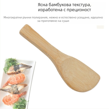 Бамбукова рол-мат за суши и форми за нори, корейски и японски стил, DIY морски водорасли и лепкав оризови топки, незалепваща подложка