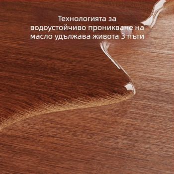 Дъска за рязане от Ebony дърво, антибактериална и устойчива на плесени, голяма и дебела за кухнята