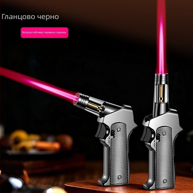TH-866 Сгъваема мощна газова горелка за открито барбекю – преносим ветроустойчив запалвач