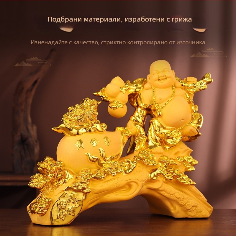 Фигура на Майтрея Буда, Смеещ се Буда със сак, декоративна фигура за дом и офис