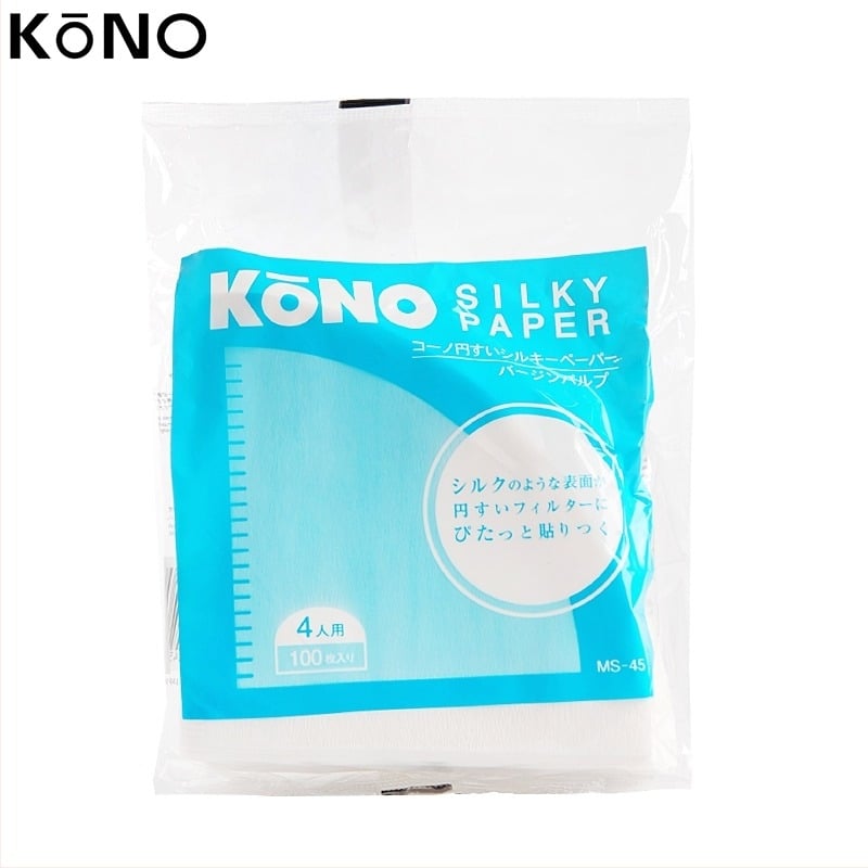 Kono V60 ръчно приготвяне на кафе — филтърни листове, конусовидна дървесна целулоза, 40 или 100 листа