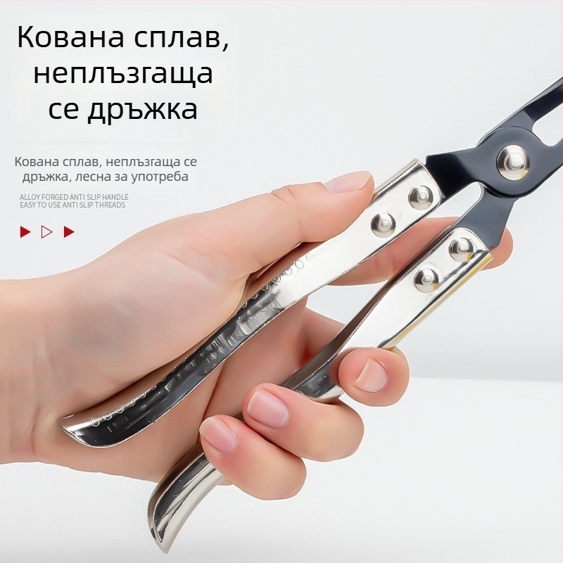 Клещи за клапанни уплътнители и клапанови пружини, демонтажно-монтажни клещи за автомобилен ремонт