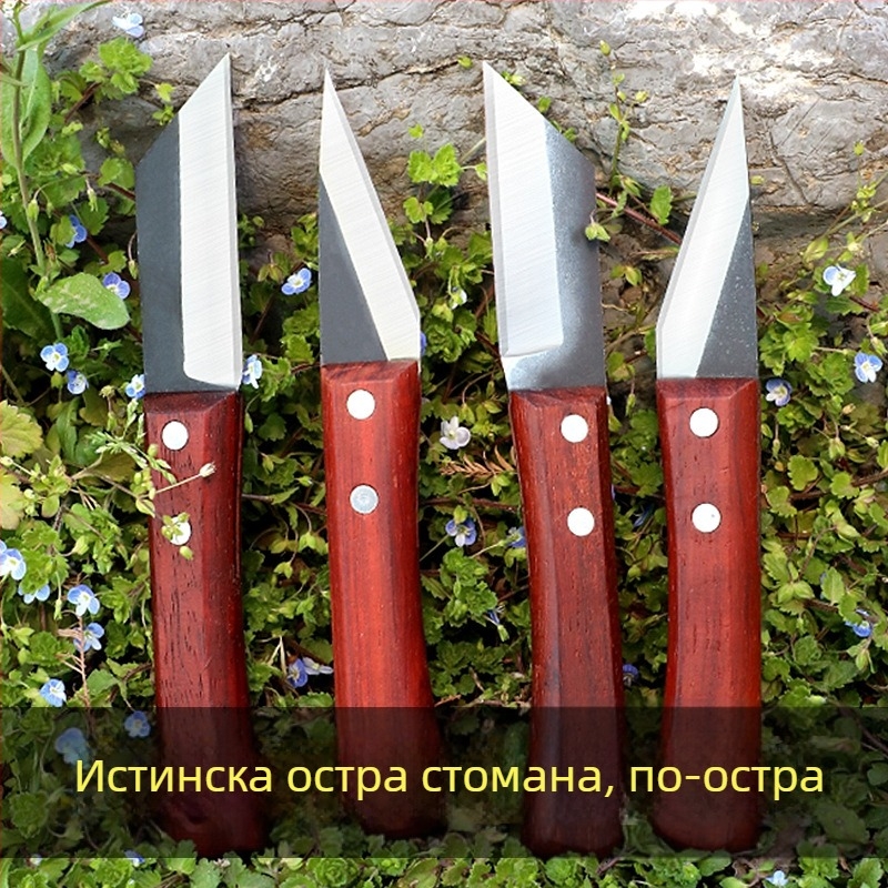Нож за присаждане – многофункционален ръчно изработен инструмент за плодни дървета и пъпково присаждане