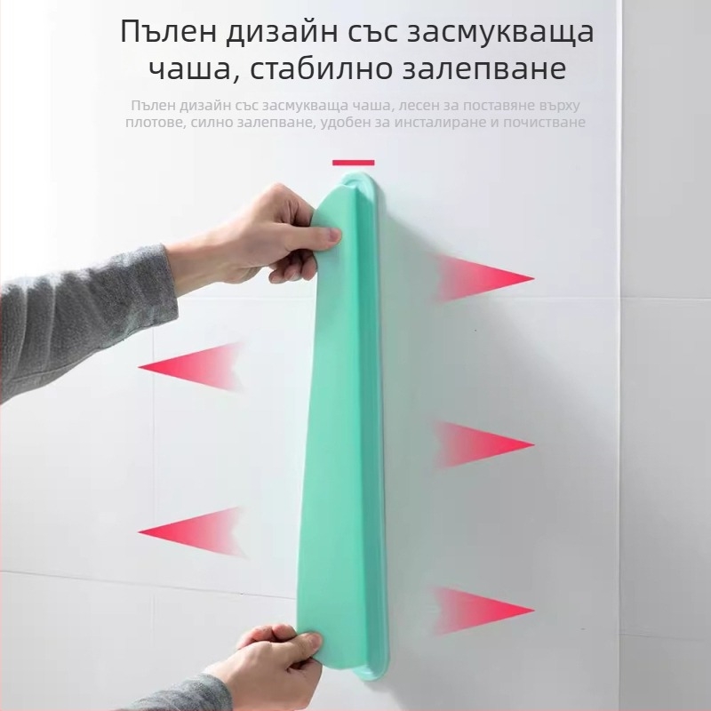 Силиконов предпазител за пръски в мивката с вакуумна чашка — кухненска водна бариера