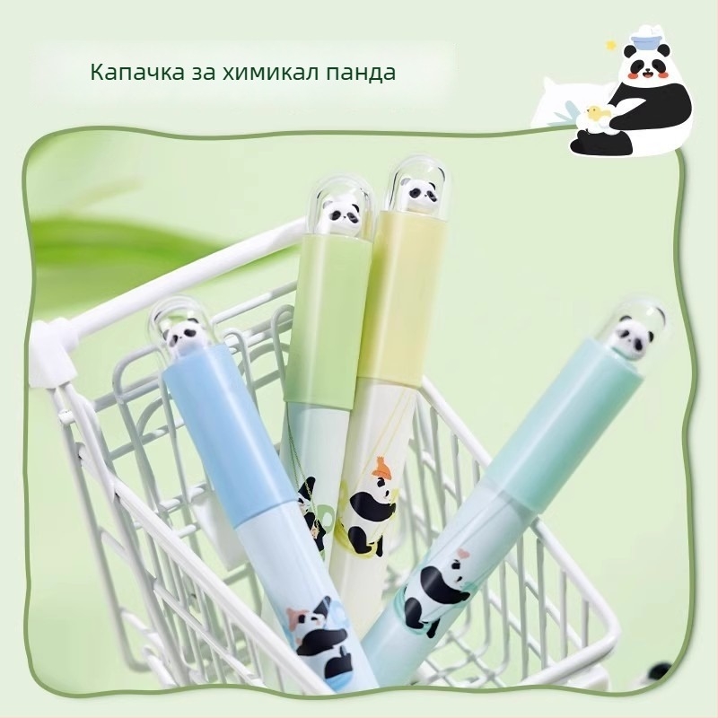 Deli SK233 Panda комплект маркери за подчертаване – цветни и симпатични за ученици, за водене на дневник