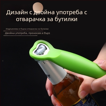 Бъркалка за яйца от неръждаема стомана с отварачка за бутилки – кухненски прибори за печене