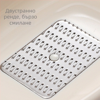 ECHO комплект за чесън: пластмасово ренде за чесън, мелничка за чесън от неръждаема стомана, обелка за чесън, мелничка за паста от чесън