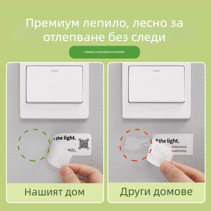 Английски стикери за семейни сцени за ежедневен разговор и лексика за ученици в началното образование