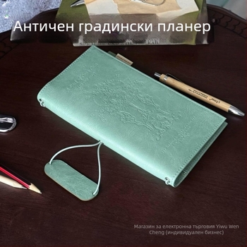 Антикварен бележник за пътуване TN стандарт – портативен ретро дневник