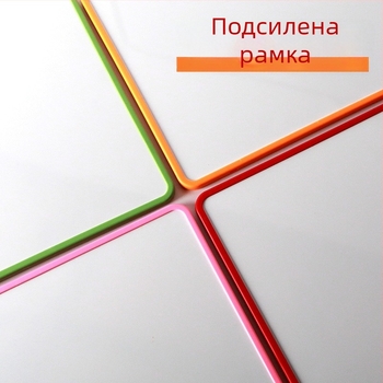 Funi висяща магнитна двустранна бяла дъска за писане с държач, цветна настолна дъска за учене у дома за деца