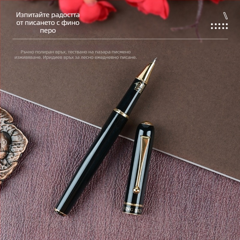 Eternal Life 9600 Fu Yi curved-tip art pen за възрастни, луксозна офисна калиграфска писалка и подписно перо, празничен подарък