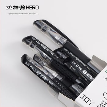 HERO 858 гел химикал, 12 бр., връх 0,5 мм, за писане и изпити