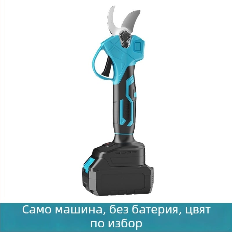 Електрически ножици за подрязване с презареждане — мощни за дебели клонки, градински резач за дървета