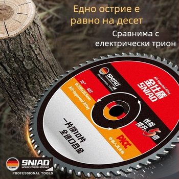 Бензинов диск за косачка за трева – циркулярен диск със зъби 40/60/80, универсален сплавен диск