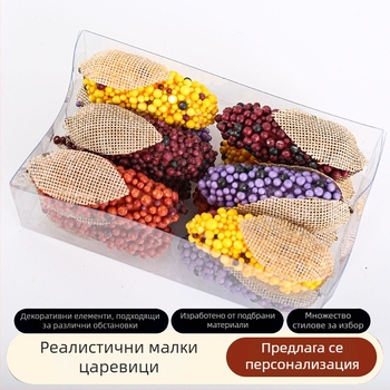 Изкуствен букет от мини царевици за сватбена и домашна декорация