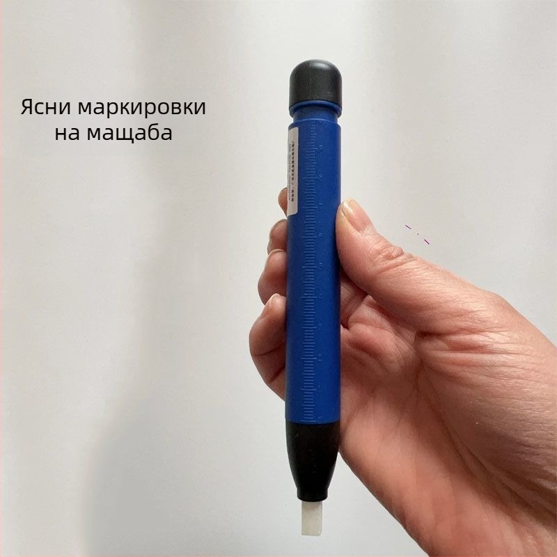 Нова автоматична безпрахова маркерна писалка с талк камък и стоманена конструкция