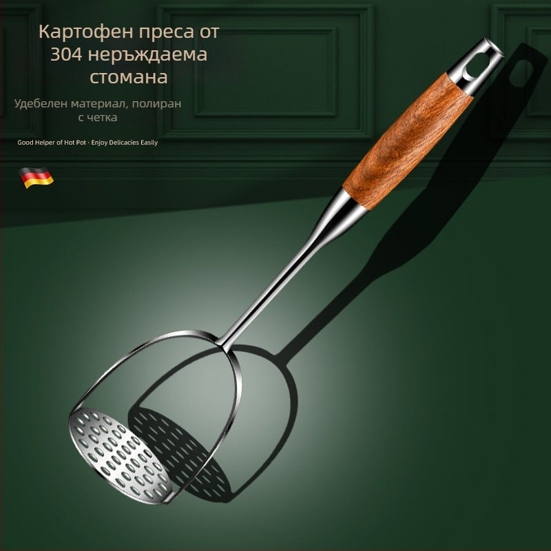 304 неръждаема стомана – преса за картофи за бебешко пюре, ръчен уред за пюре