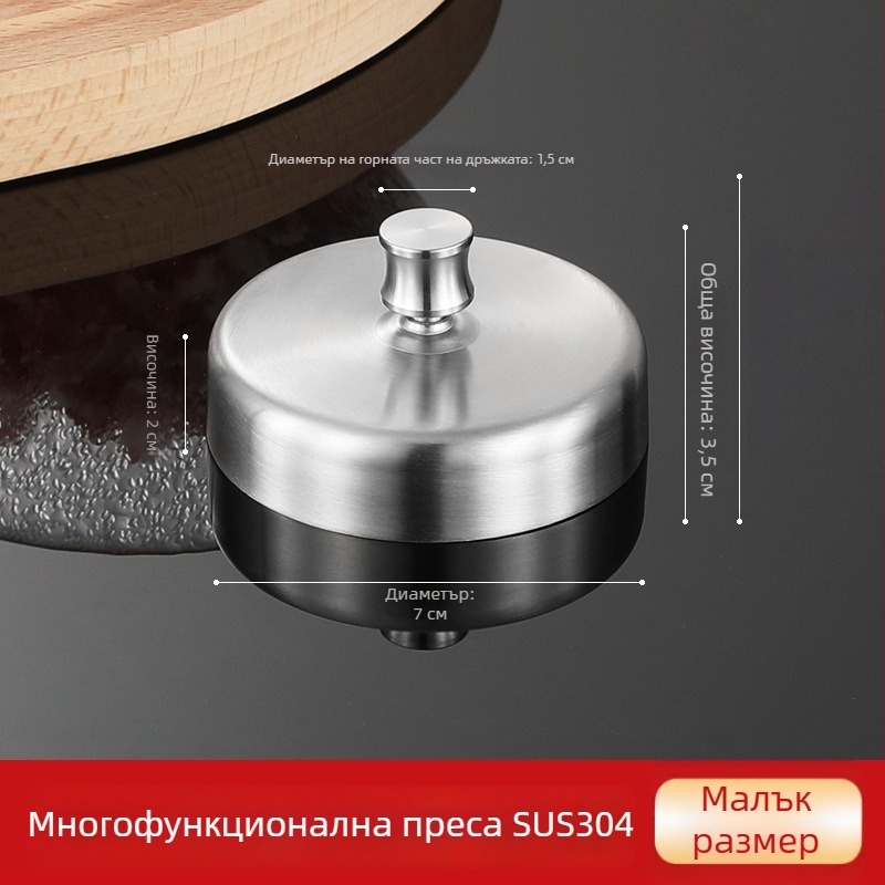 Форма за хамбургери от 304 неръждаема стомана – оформяне на кюфтета в кухнята