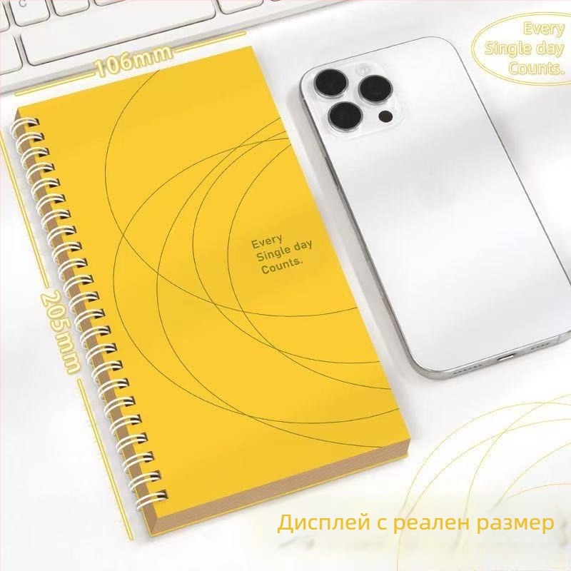 Спирален тефтер от крафт хартия – дневник, планер и тетрадка за думи