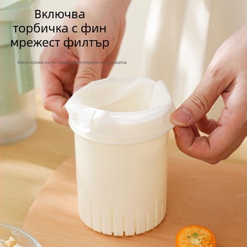 Домашен филтър за кисело мляко с мултифункционален прес-тип сепаратор за суроватка, голям капацитет, машина за домашно сирене