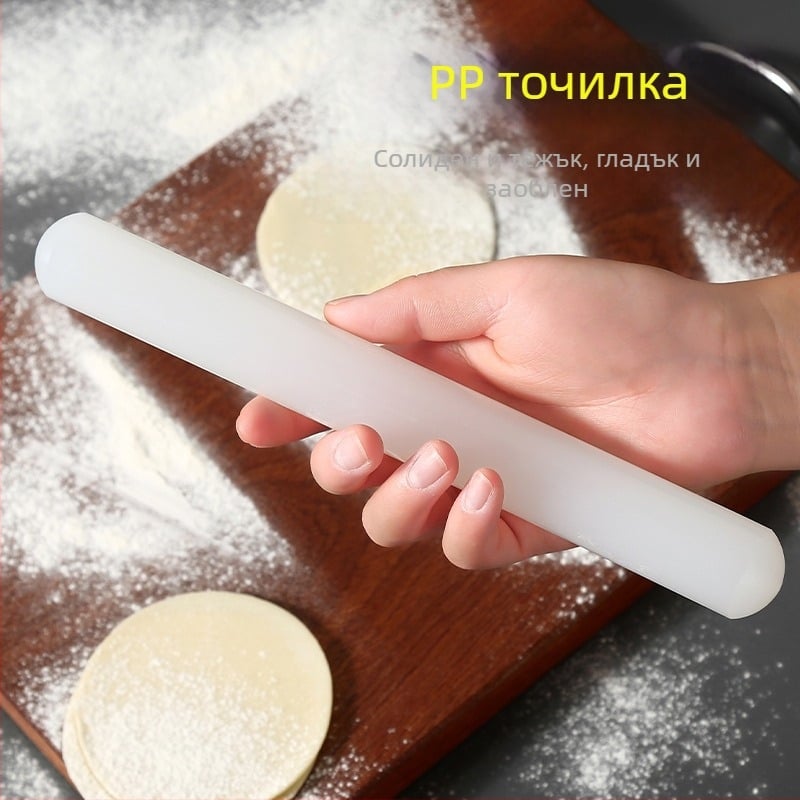 Пластмасова ролка за тесто за фондан и кори за пелмени, незалепваща, DIY кухненски инструмент