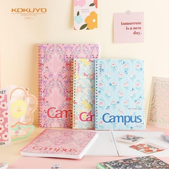 KOKUYO Campus Kato Wood серия A5 и B5 меки спирални бележници за ученици от начално и средно училище