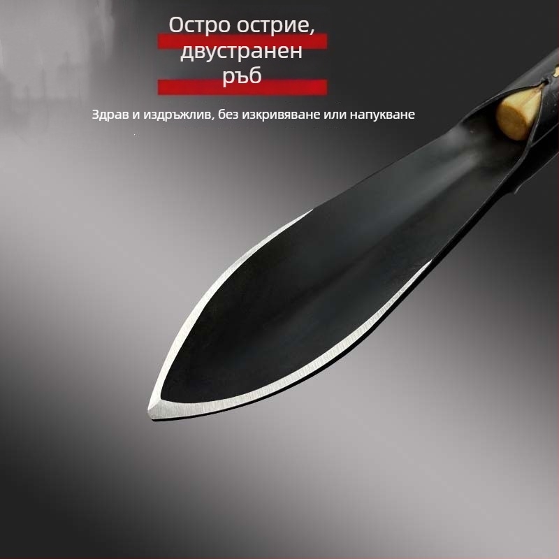 Комплект от три лопати за открито: копане на зеленчуци, копане на дупки, разрохкване на почвата и засаждане на цветя