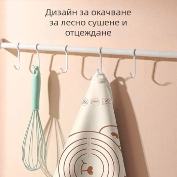 Антибактериална силиконова подложка за месене, хранителен клас, незалепваща и нехлъзгаща се, за кухня и печене, голяма, изключително дебела.