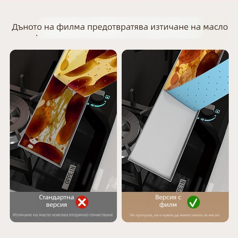 Памук за абсорбиране на масло за аспиратор, удебелен универсален подложен панел за кухненски интегриран котлон, тава за масло, кутия за масло, филц против масло, абсорбираща масло хартия