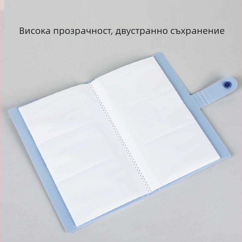 Morandi албум за малки снимки с три секции, 120/240 места, водоустойчив прозрачен фотоалбум за Полароид снимки
