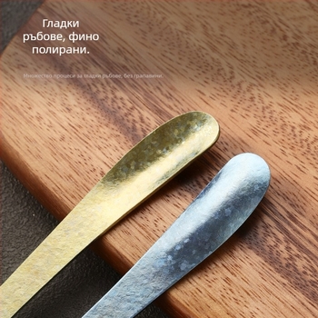 Лъжичка за пълнене на дъмплинги от чист титан за домашна употреба; смесващ инструмент