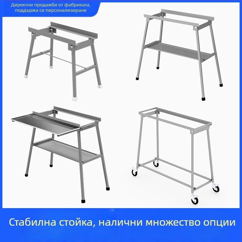 Сгъваeма стойка за барбекю с капак за бавно готвене, повдигнат димоотвод и лавица за съхранение
