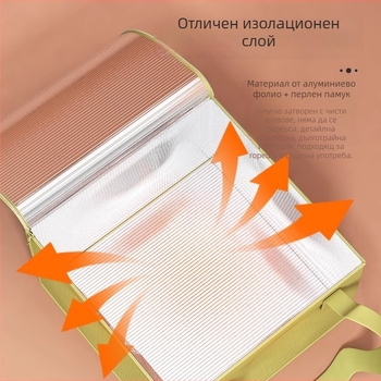 Термоконтролирана ферментационна кутия с торба за ферментация за домашен хляб, кисело мляко и оризово вино, втасване на тесто